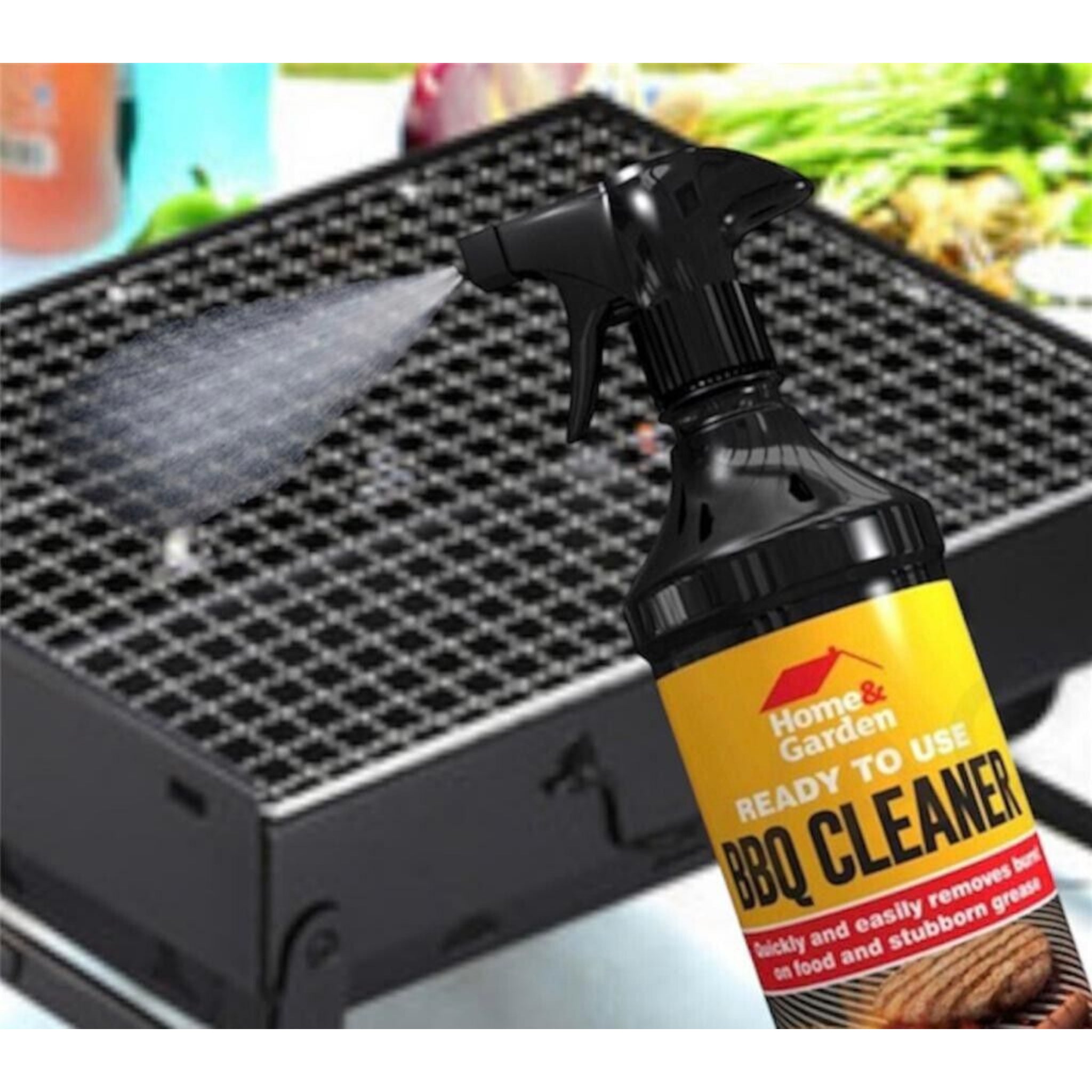 Beclen Harp 2 x PCS HOME GARDEN BBQ CLEANER READY TO USE DEGREASER SPRAY TRIGGER 500ML