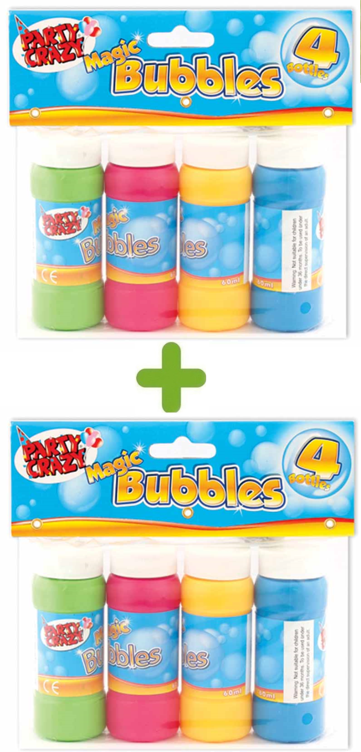 Beclen Harp 8Pc Bubble Magic Kids Bubbles Party Bag Fillers Childrens Loot Bag Toy wholesale