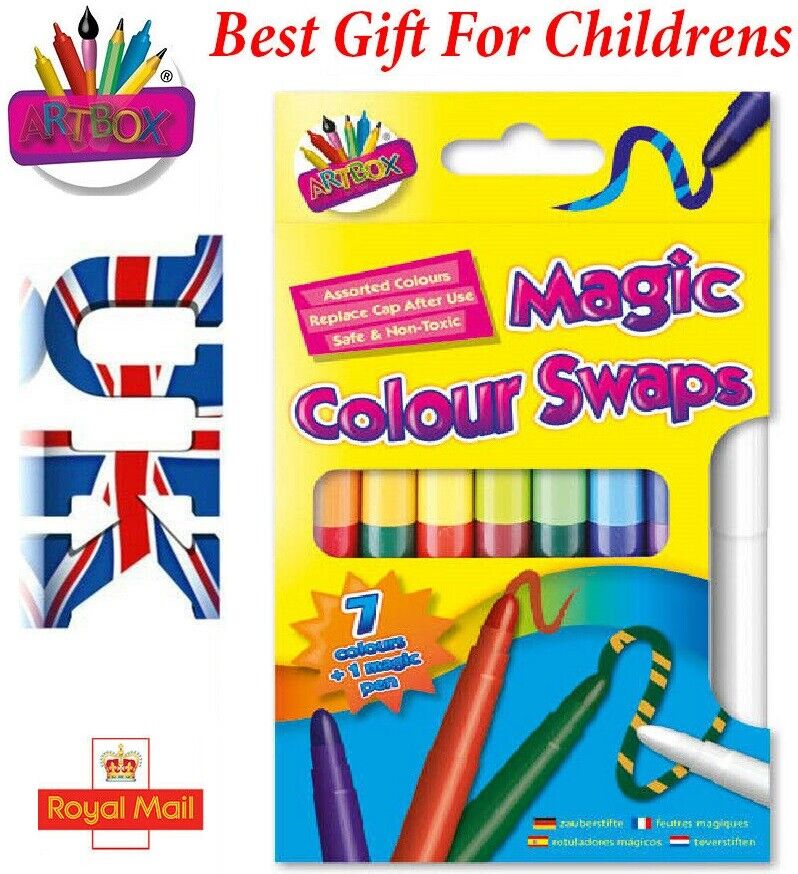 Beclen Harp Artbox Magic Colour Swap Fibre Pen (pack Of 8) - Pens Assorted Colours Felt Tips
