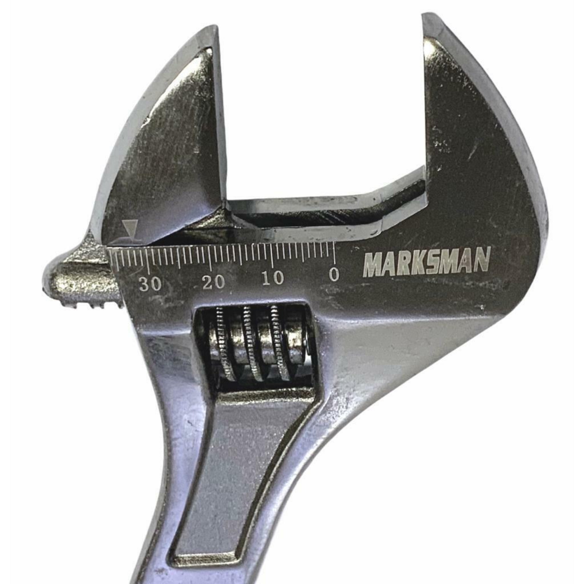 Beclen Harp 10'' Adjustable Spanner Wide jaw Larga Hand Wrench-Perfect Nut Opening Steel Key Tool