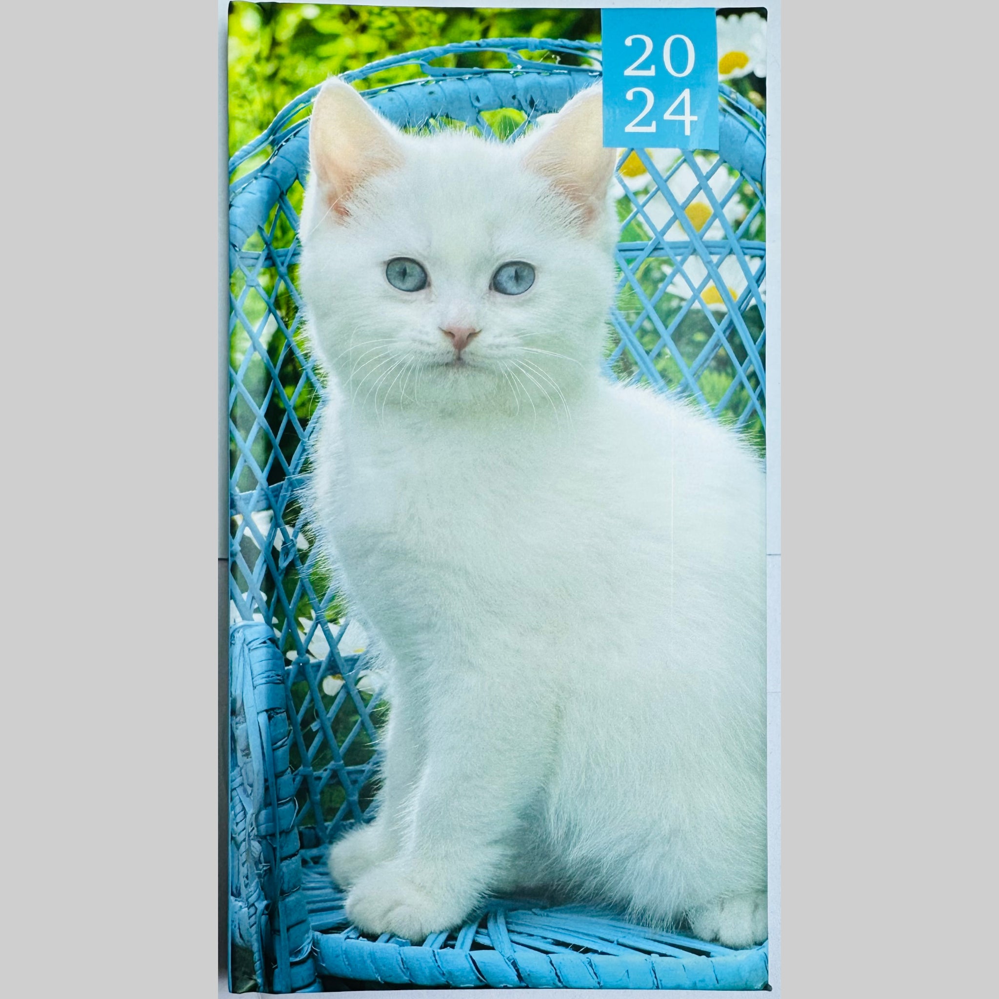 Beclen Harp 2024 Week To View/WTV Luxury Personalized Cute Pet/Kitten/Puppy Print Diary