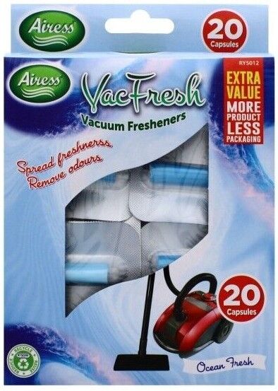 Beclen Harp 20pk Airess Vac Fresh Vacuum/Vac/Hoover Dust Cleaner Scented Air Freshner-Perfect House Warming Gift
