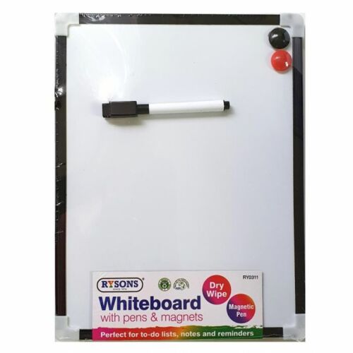 Beclen Harp Mini Dry Whiteboard Notice Memo Wipe Magnetic White Board Pen & Eraser