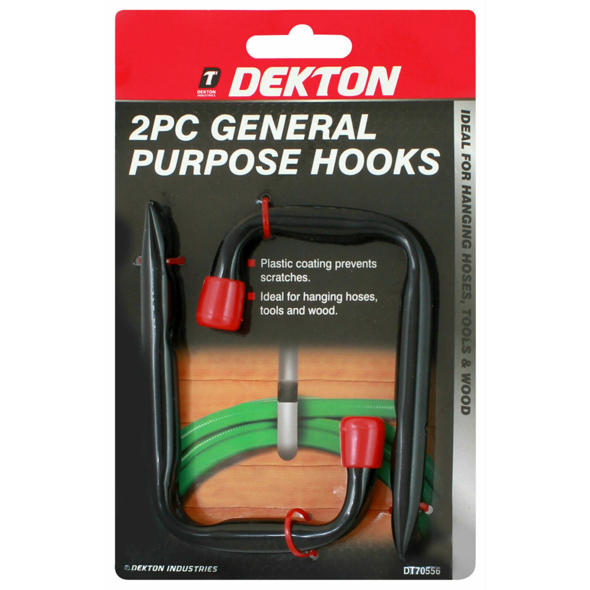 Beclen Harp 2pc General Purpose Hooks Set-Perfect Multi Utility Hooks For Bicycles Storage And Hanging Hoses/Tools/Wood