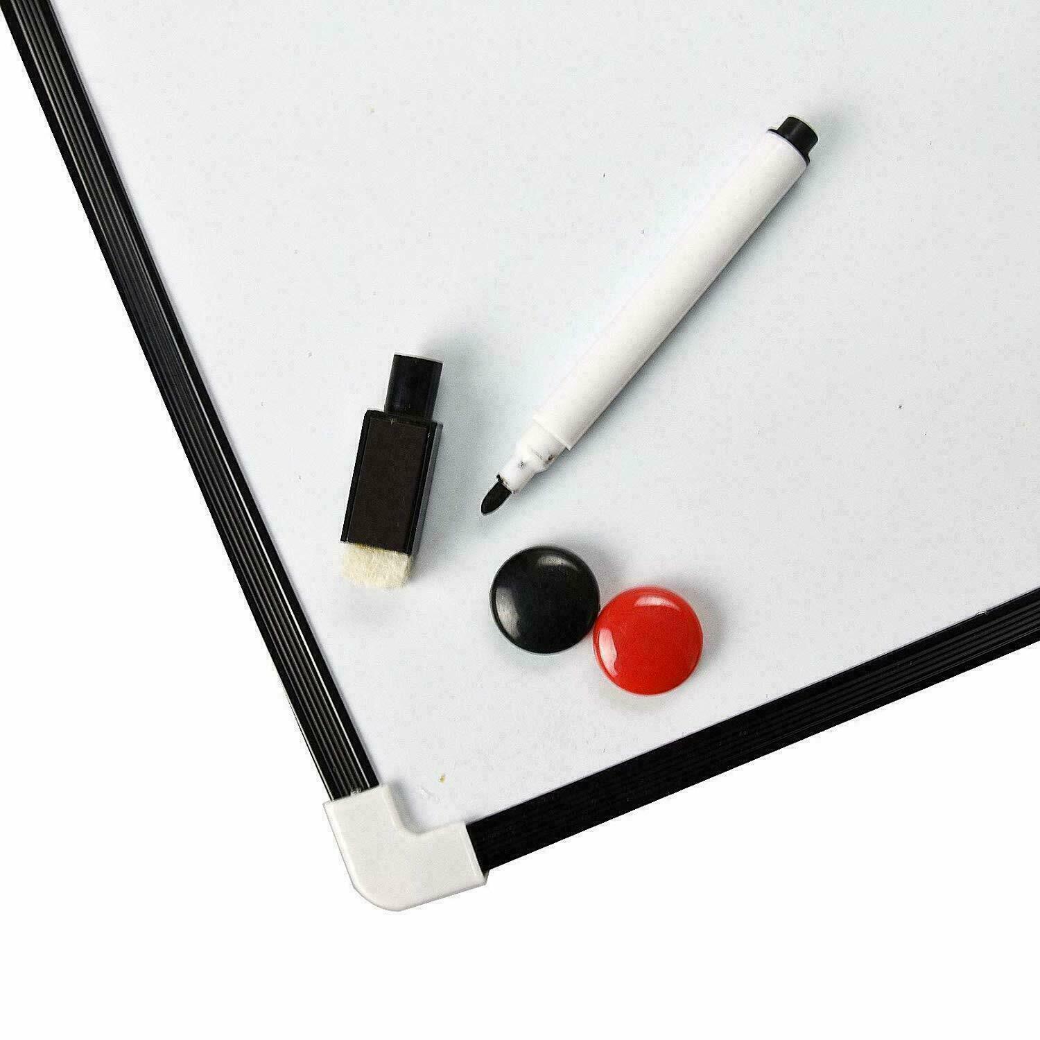 Beclen Harp Mini Dry Whiteboard Notice Memo Wipe Magnetic White Board Pen & Eraser