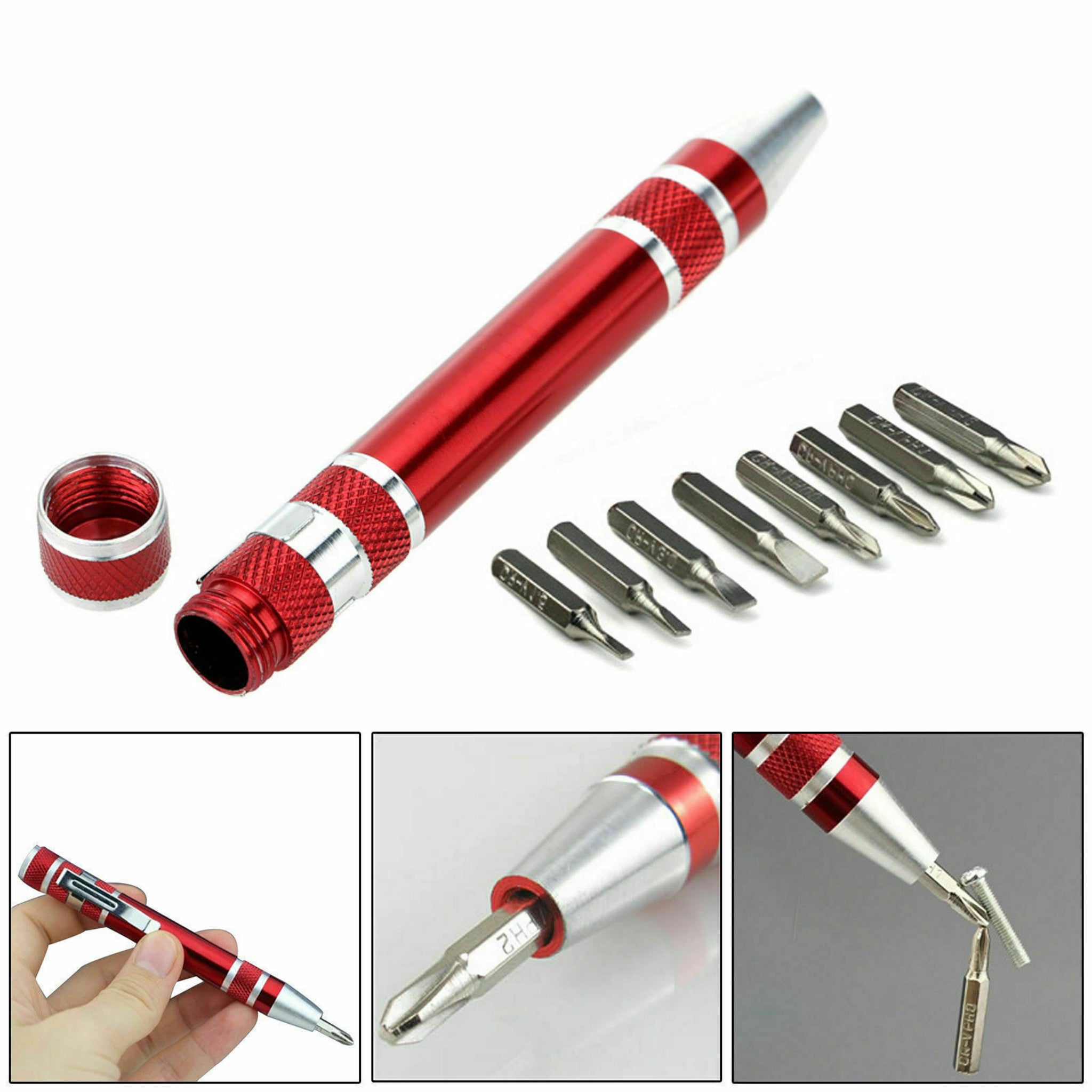 Beclen Harp 9 IN 1 Precision screwdriver bit set - for small electronics glasses & jewellery