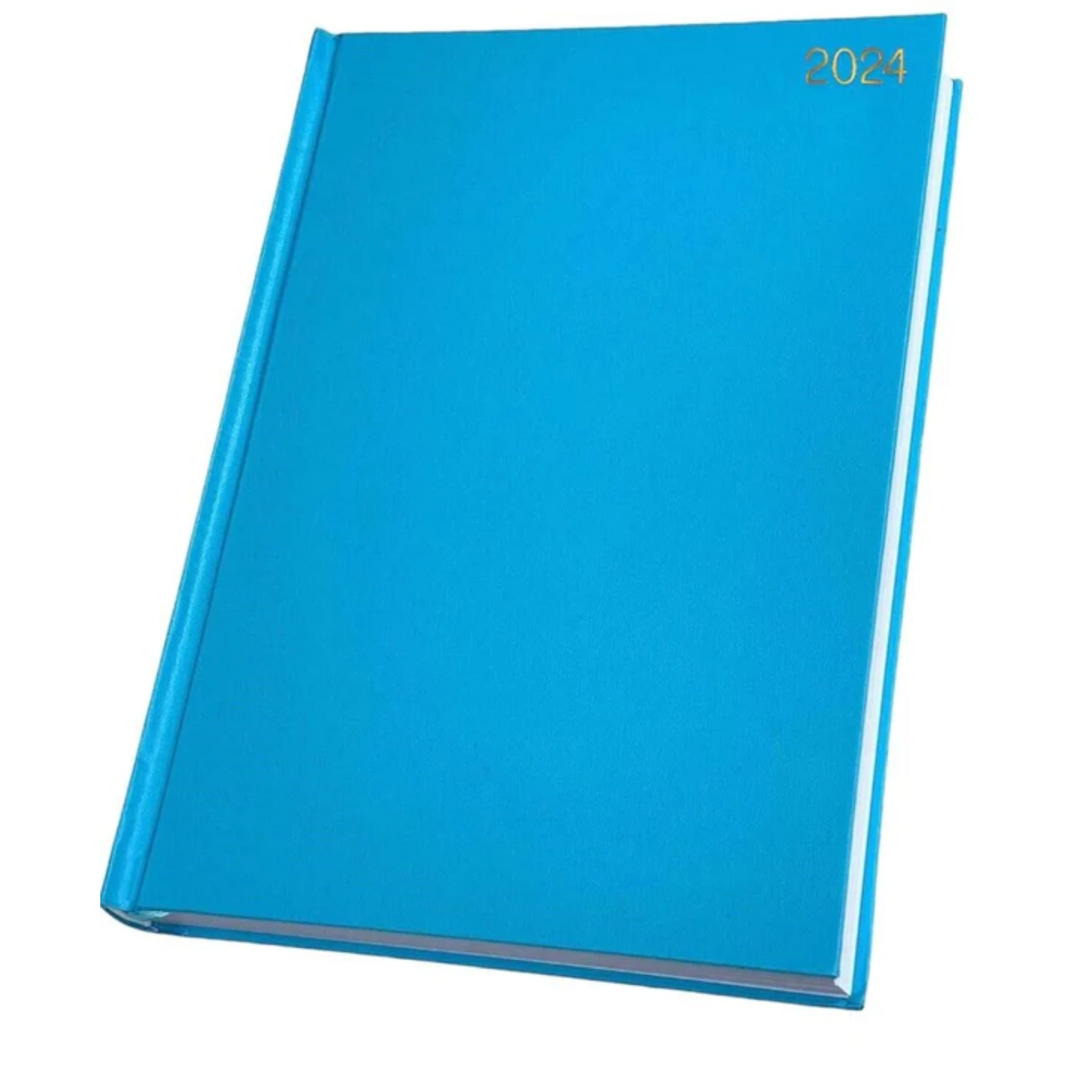 Beclen Harp 2024 A5 Week To View/WTV Luxury Executive Diary With Hardback Padded Cover