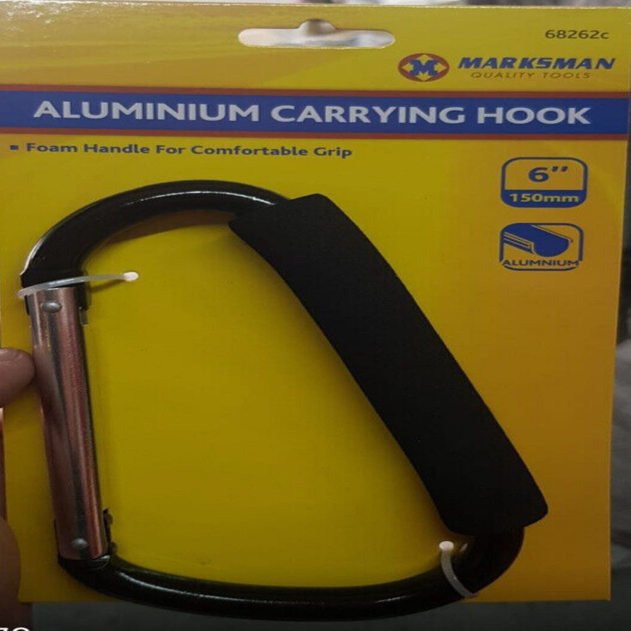 Beclen Harp Large 6'' Aluminium Carrying Hook Spring Loaded Snap Lock Carabiner/  Camping Grip Rucksack Carabiner Bag