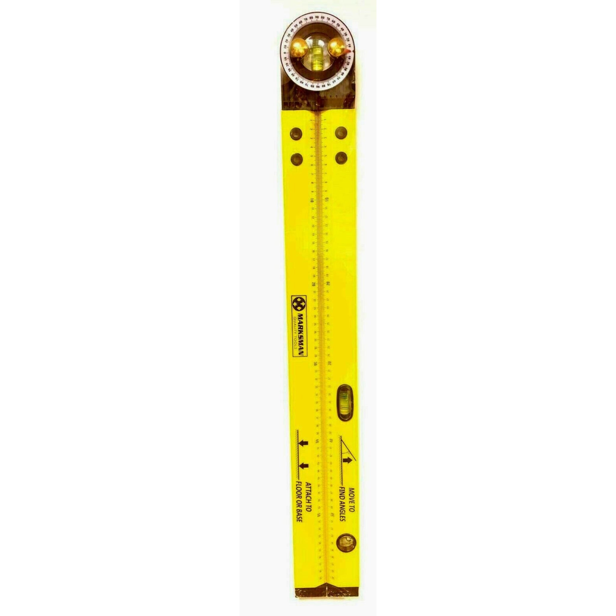 Beclen Harp MULTI FUNCTION RULER ANGLE FINDER SPIRIT LEVEL 600mm / 24inch 0-270°