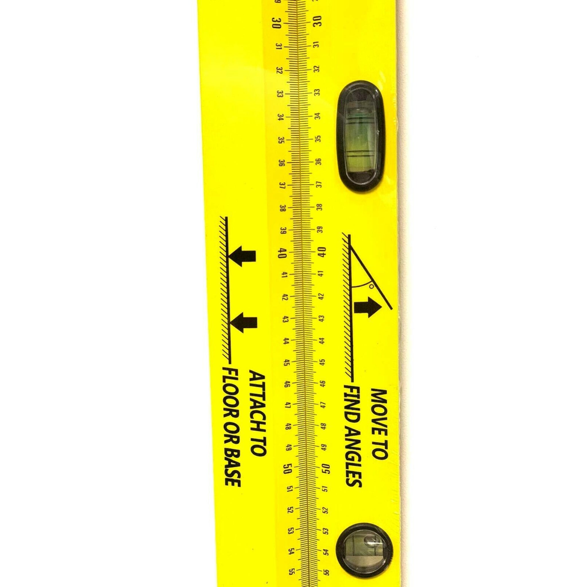 Beclen Harp MULTI FUNCTION RULER ANGLE FINDER SPIRIT LEVEL 600mm / 24inch 0-270°