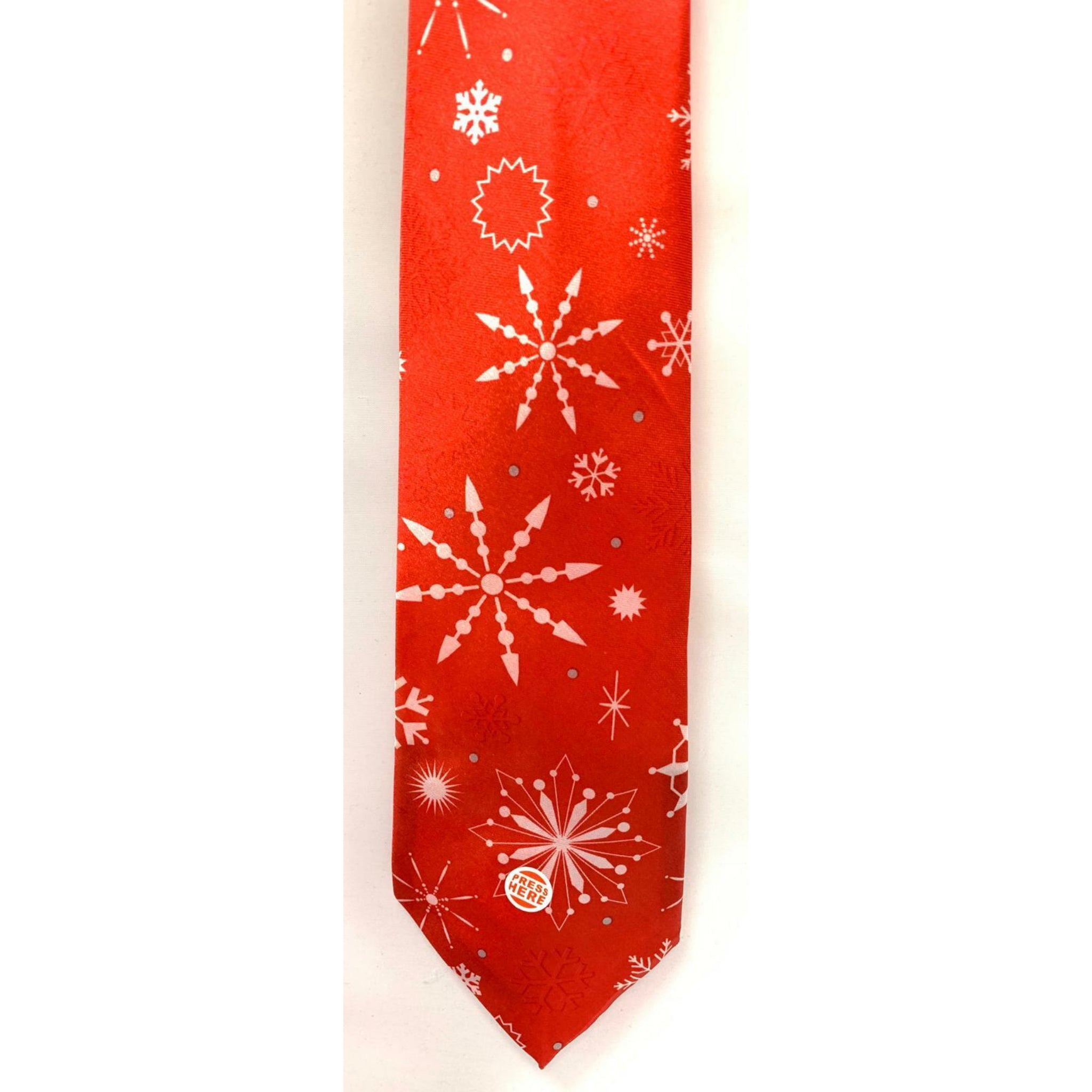 Beclen Harp Christmas/Xmas Musical(Jingle Bell) Novalty Character(Santa Claus/Snowman) Men's Fancy Dress Tie-Perfect Christmas Party Secret Fun Gift