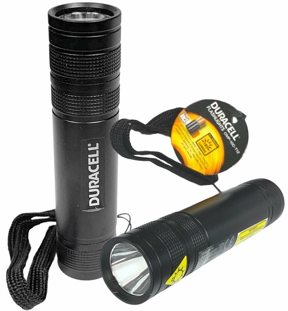 Beclen Harp Duracell Flashlight, Voyager Easy Series Torch With 3 AAA Batteries Included-UK