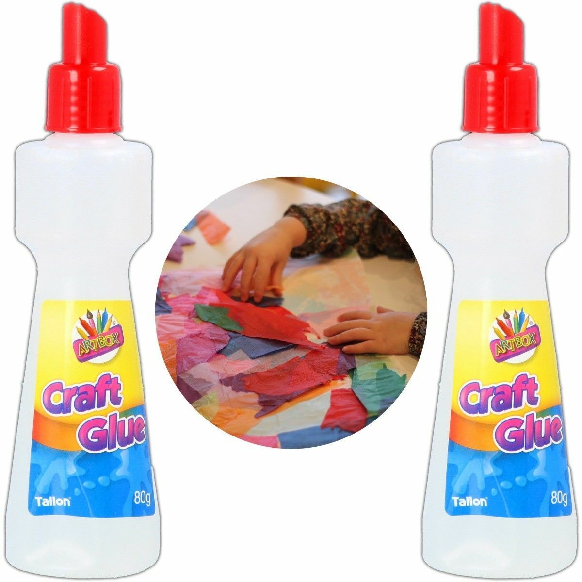 Beclen Harp Kids Glue Set,Glue Pen,Glue Stick,White PVA Craft Glue,Glue Spreaders Non Toxic