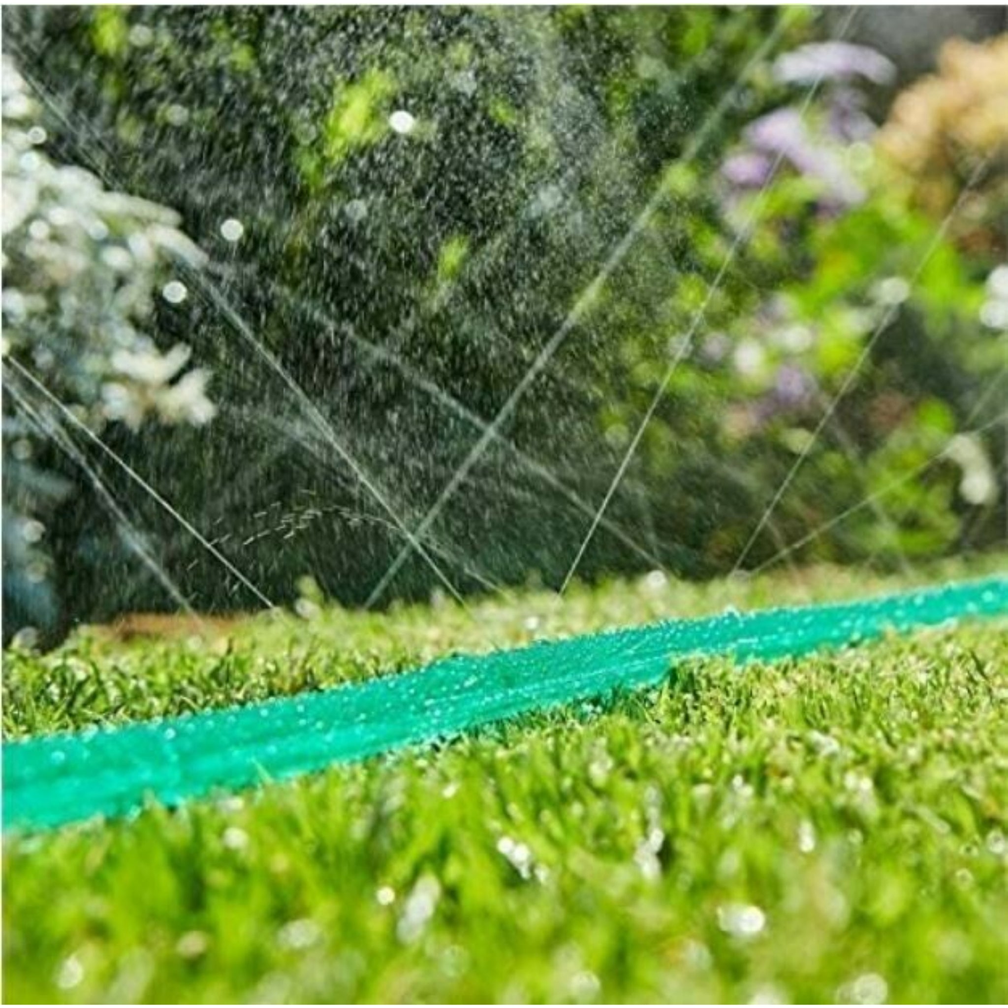 Beclen Harp 7.5m Flat Soaker Hose Pipe Garden Lawn Sprinkler Drip Irrigation Plants Water Spray