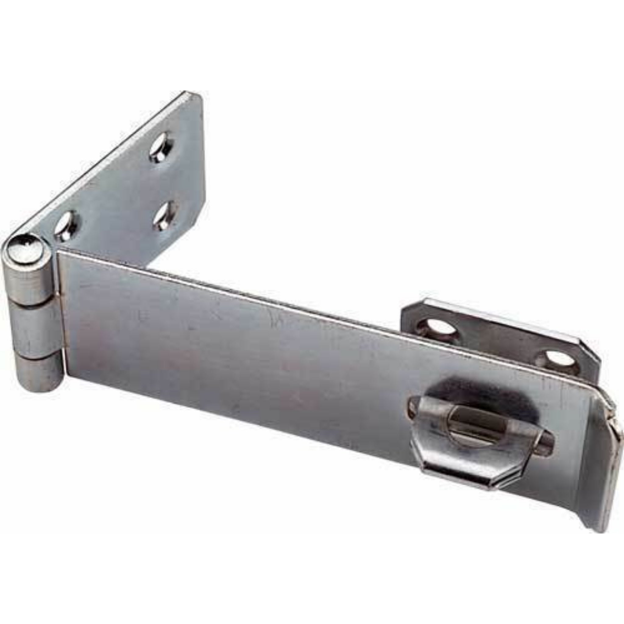 Beclen Harp 4'' & 6 Safety Hasp and Staple Gate Door Garden Shed Latch Lock Box Chest - 2pcs