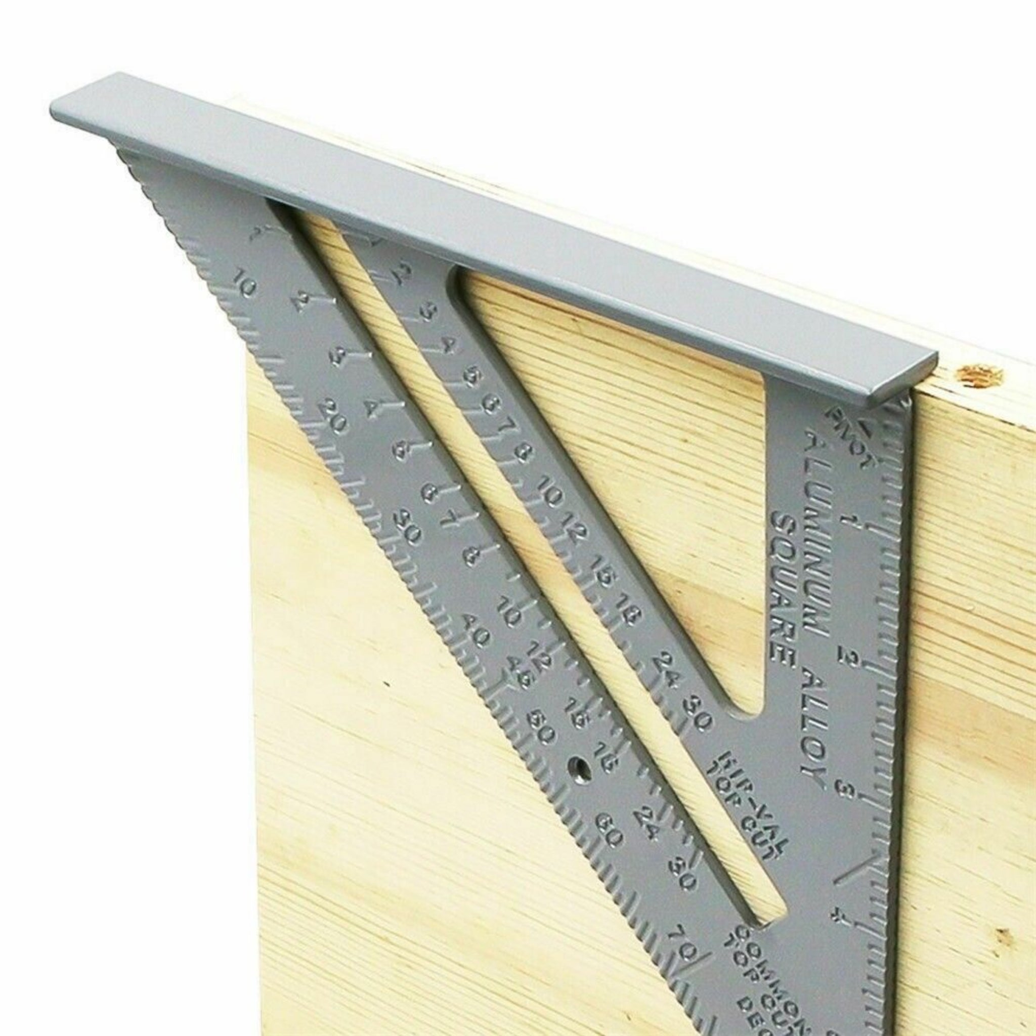 Beclen Harp 2 In 1 Metal Roofing Rafter Aluminium Roofer Square Tool Size 12x8