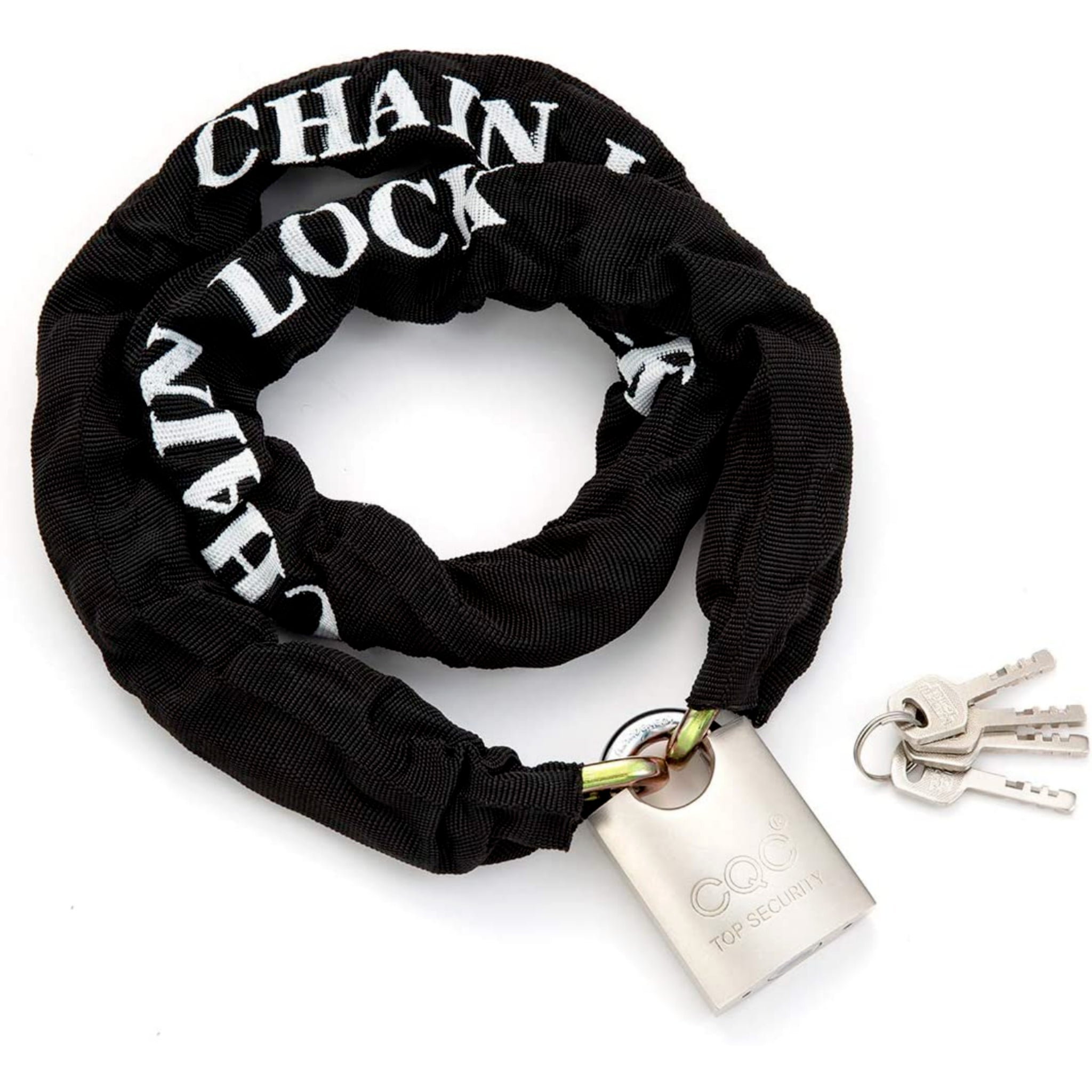 Beclen Harp Anti-Theft Heavy Duty Strong Motorcycle/Motobike/Cycle/Scooter Security Chain And Padlock Lock