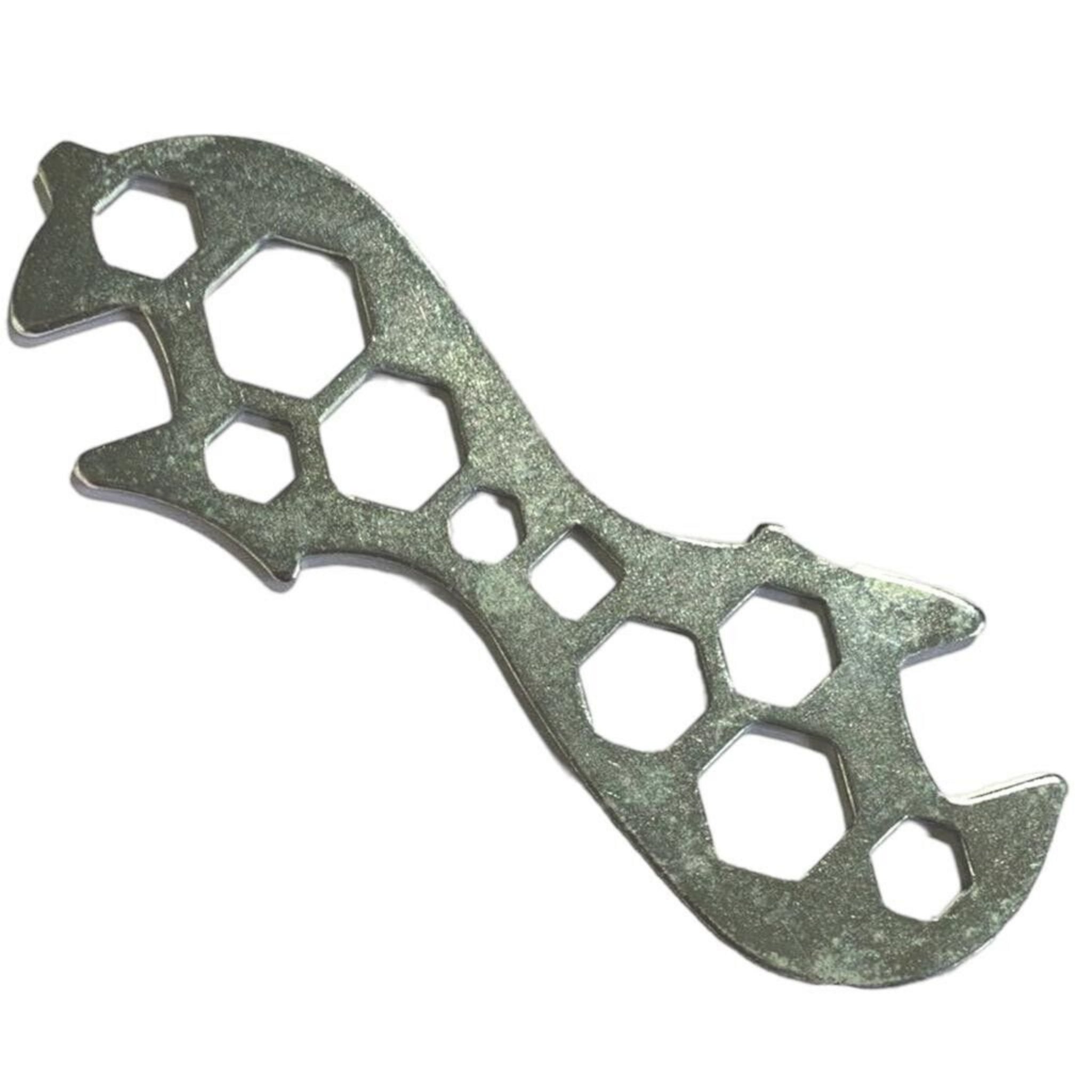 Beclen Harp Multi Purpose/Function Steel Spanner Wrench Tool-Perfect Tool To Repair/Fix Bike And Cycle