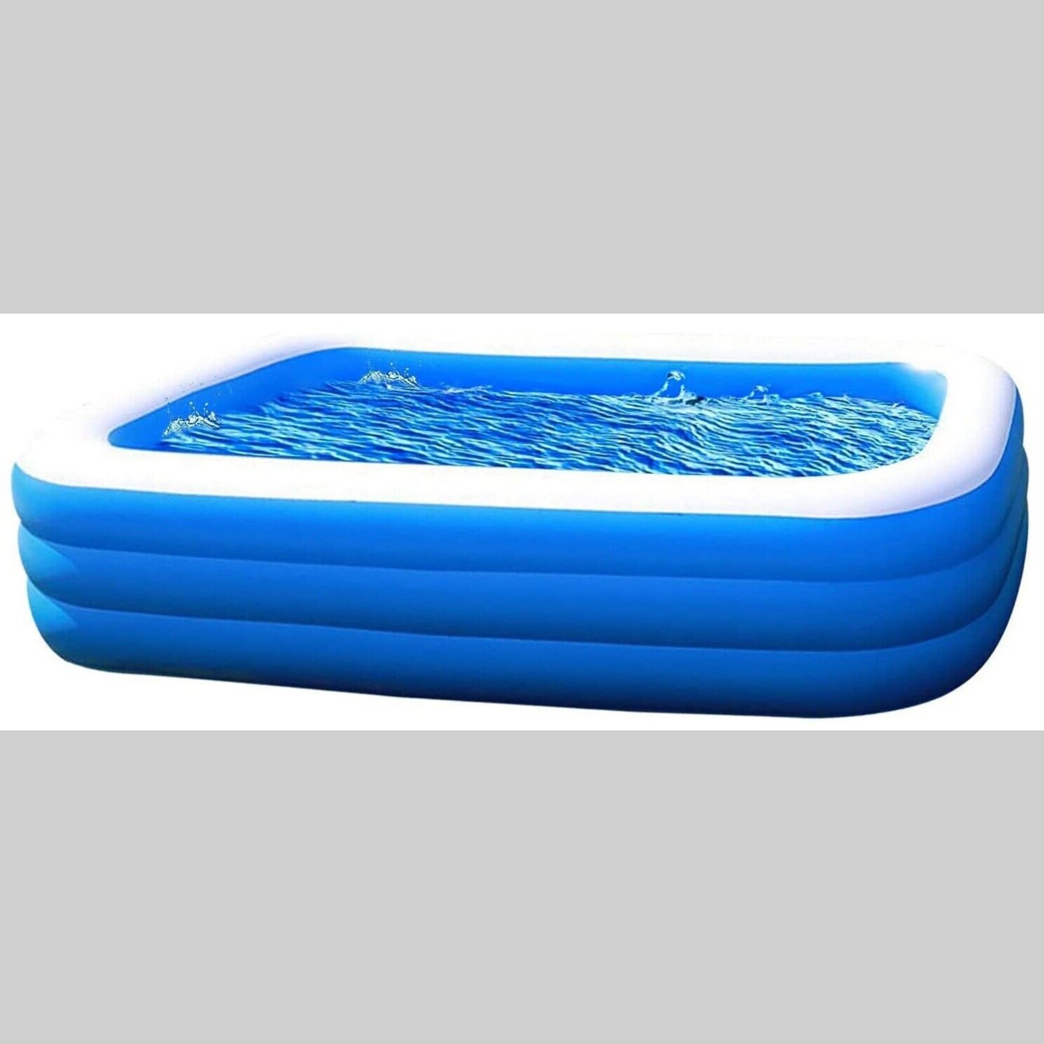 Beclen Harp Giant Inflatable Rectangular Paddling Swimming Pool For Summer/Outdoor Family Fun/Relax