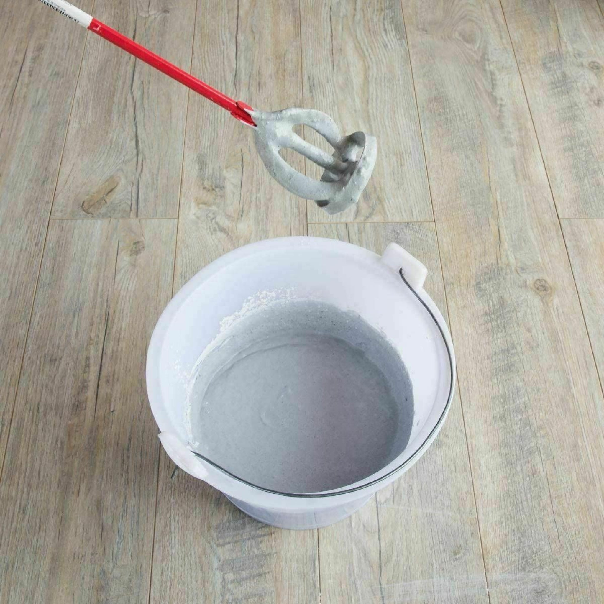 Beclen Harp Red Drill Paint/Cement Pot Plaster Mixer/Stirrer/Mixing Paddle Whisk Tool HEX