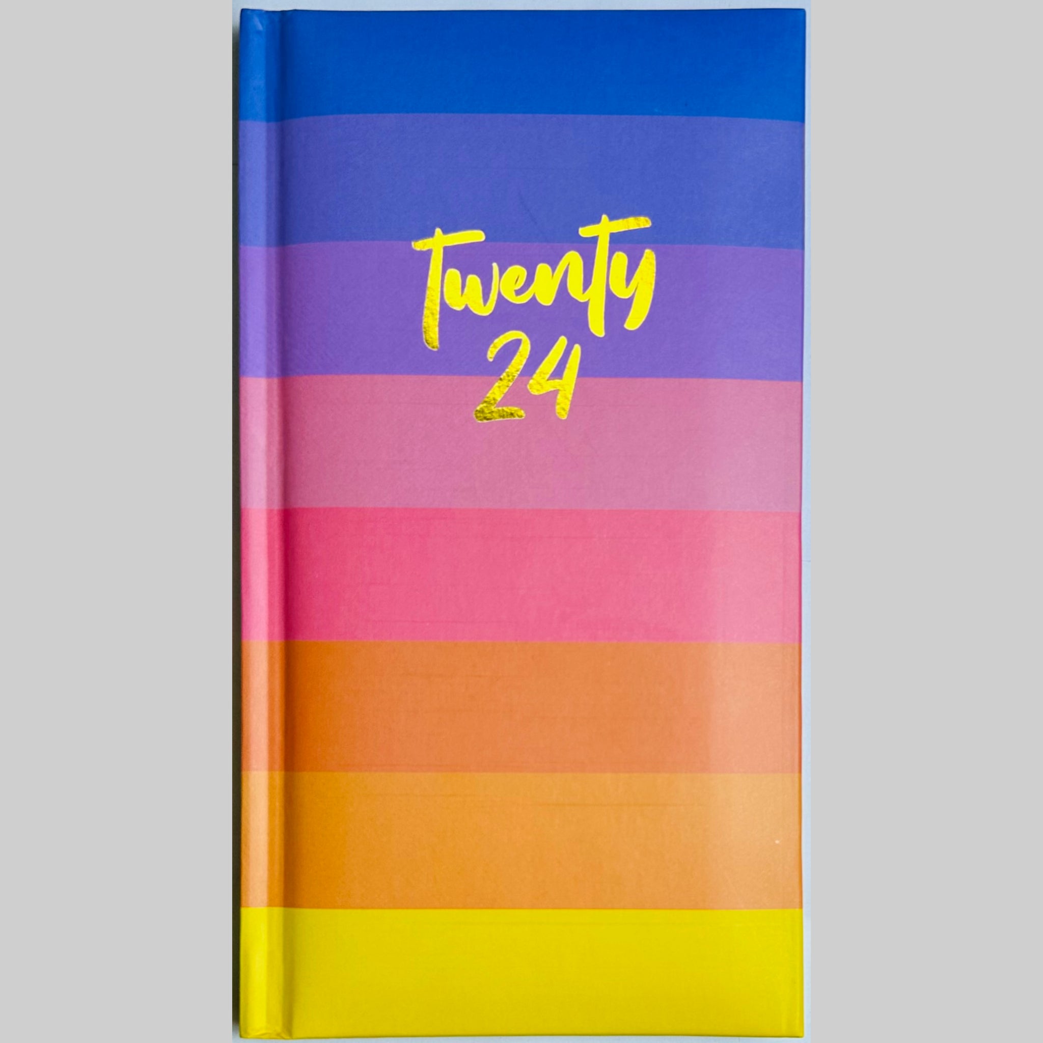 Beclen Harp 2024 A5 Week To View/WTV Personal Executive Colorful Cute Print Foil Effec Diary