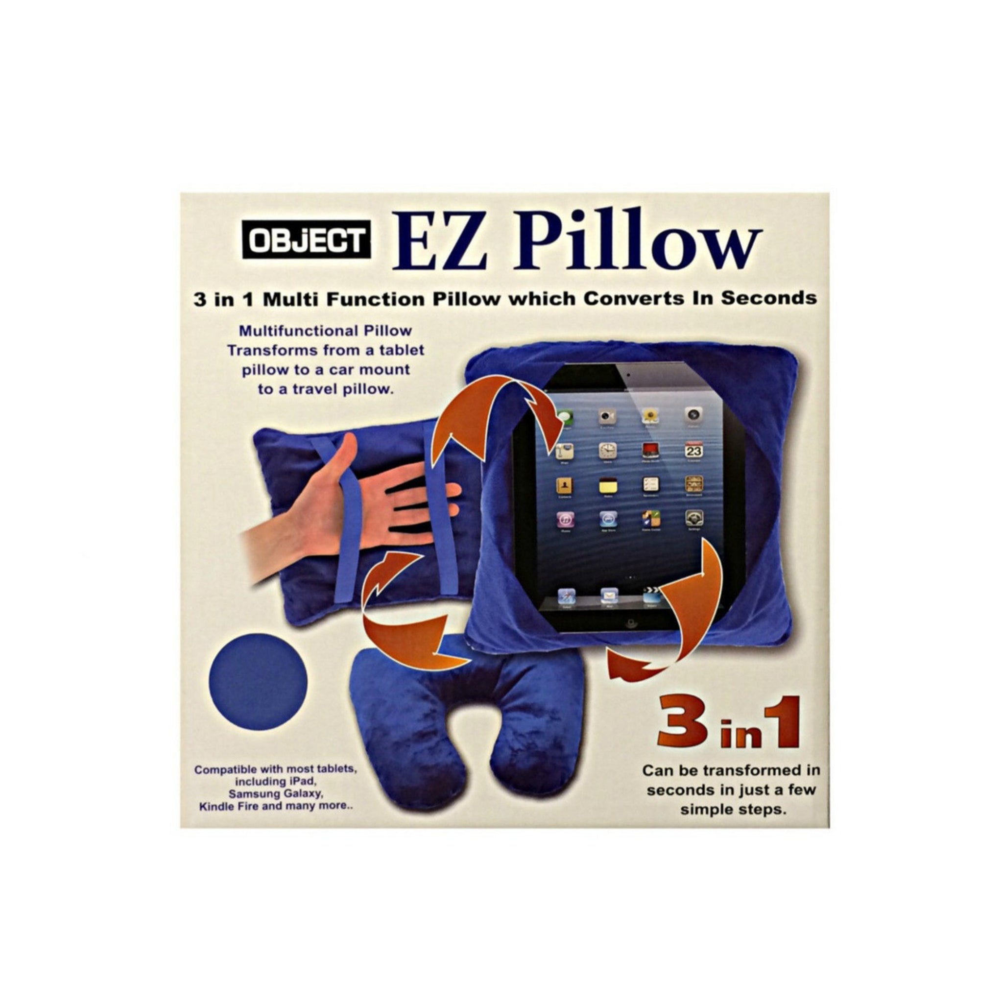 Beclen Harp Object 3 In 1 Travel Ez Pillow for neck Pain tablet Pillow