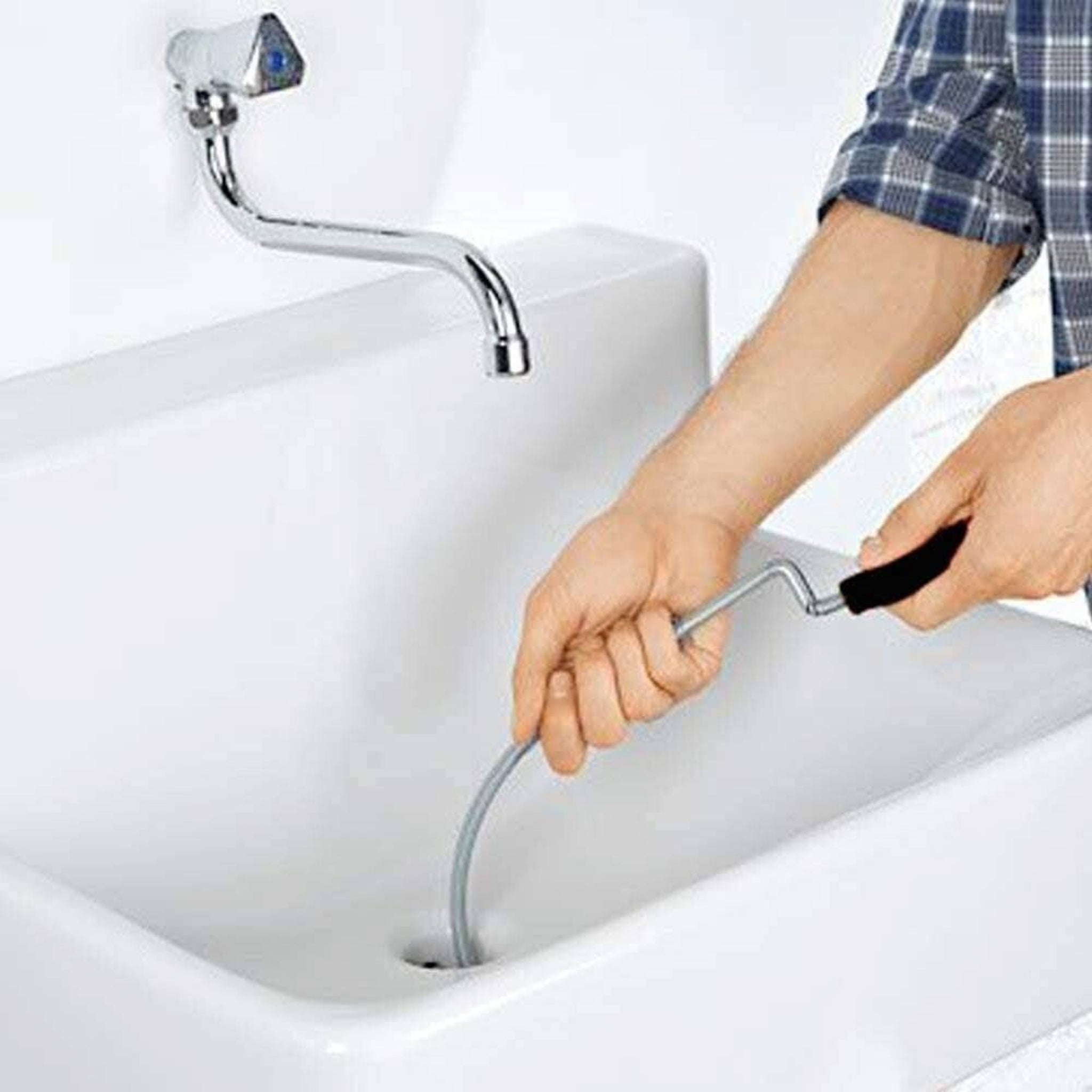 bathtub drain cleaning flexible pipe/bathroom flexible
