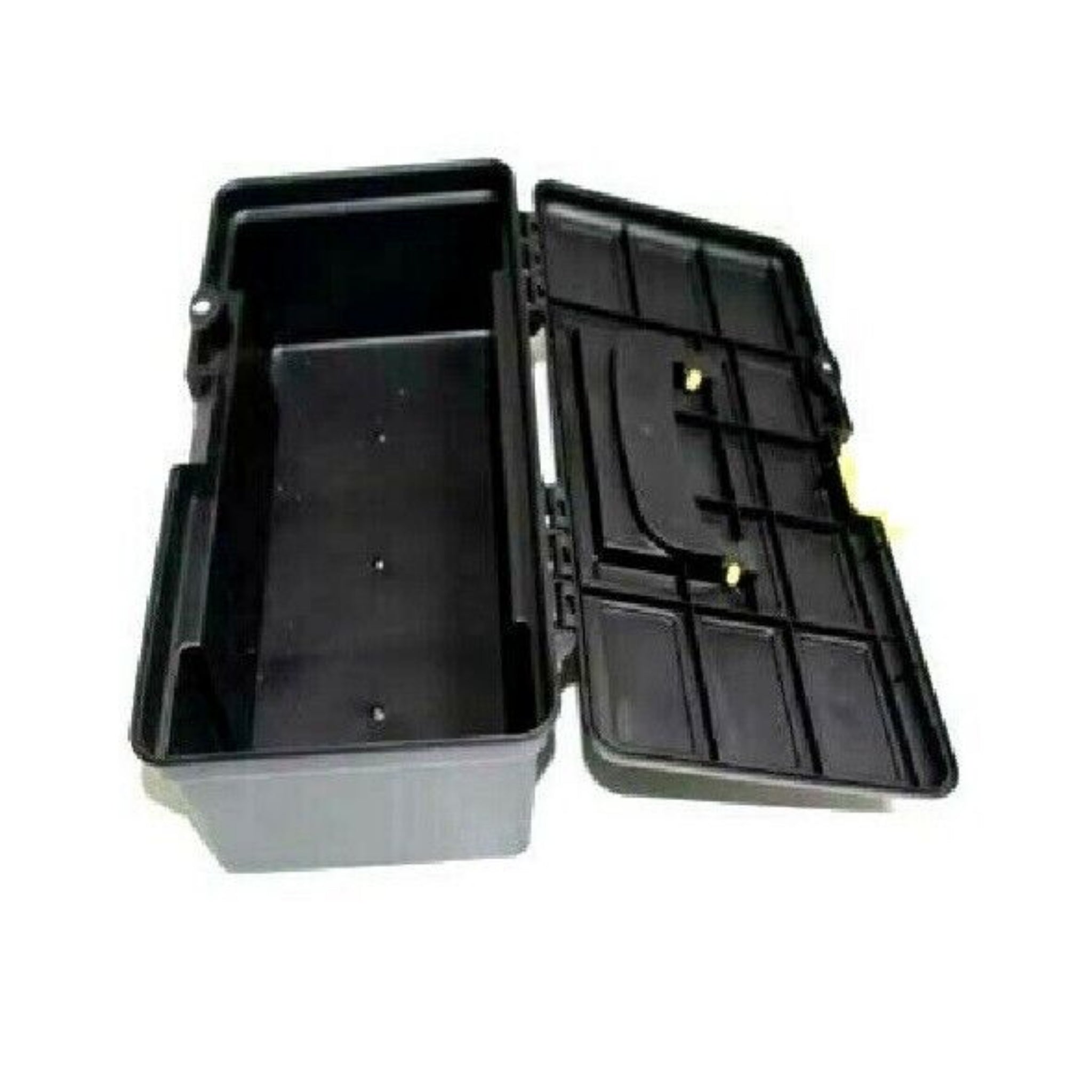 Beclen Harp Portable Mini Toolbox Hand Held Carry Storage Lockable Small Tool Box 10"x 5"x5”