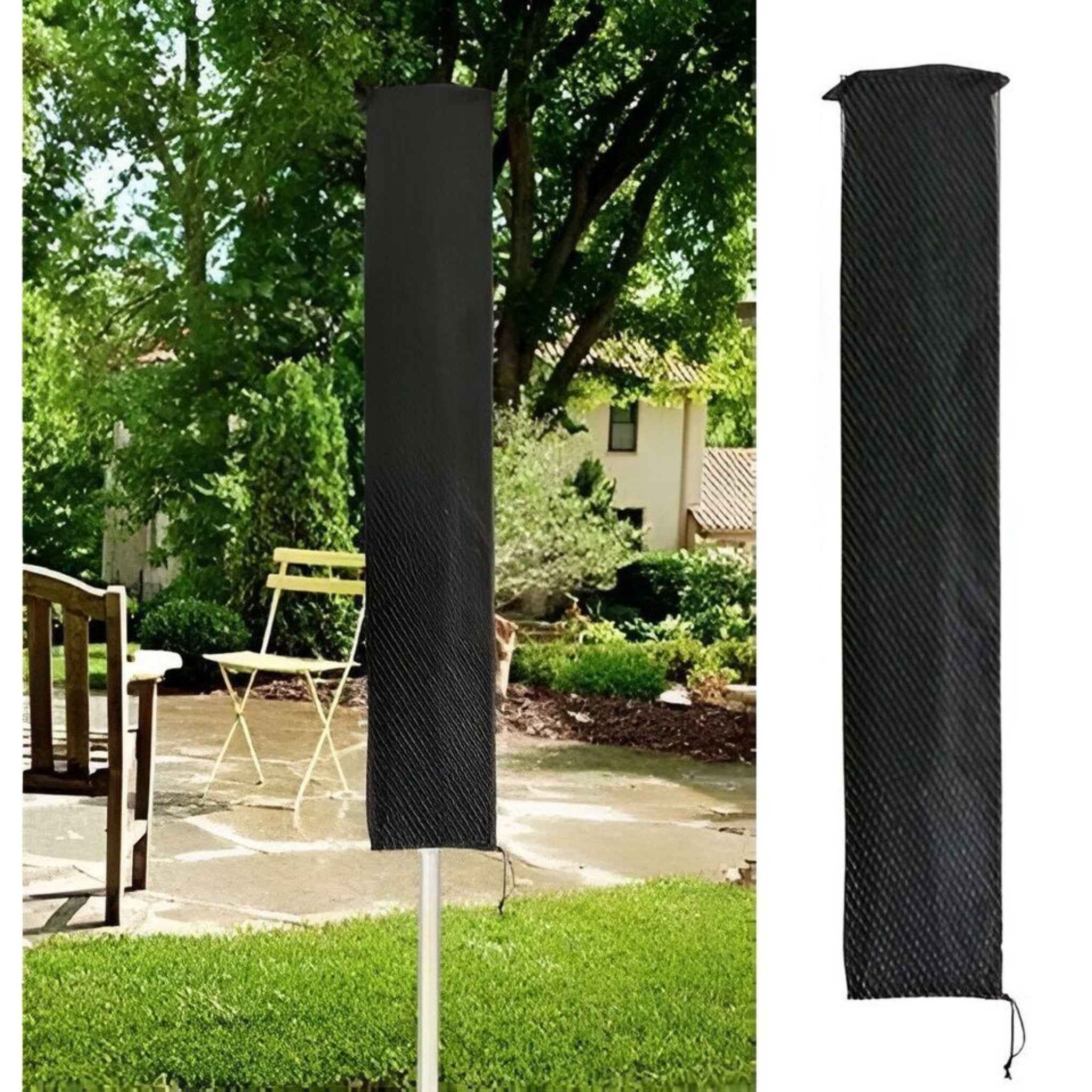 Beclen Harp Waterproof Heavy Duty Rotary Washing Line Cover Clothes Airer Garden Parasol