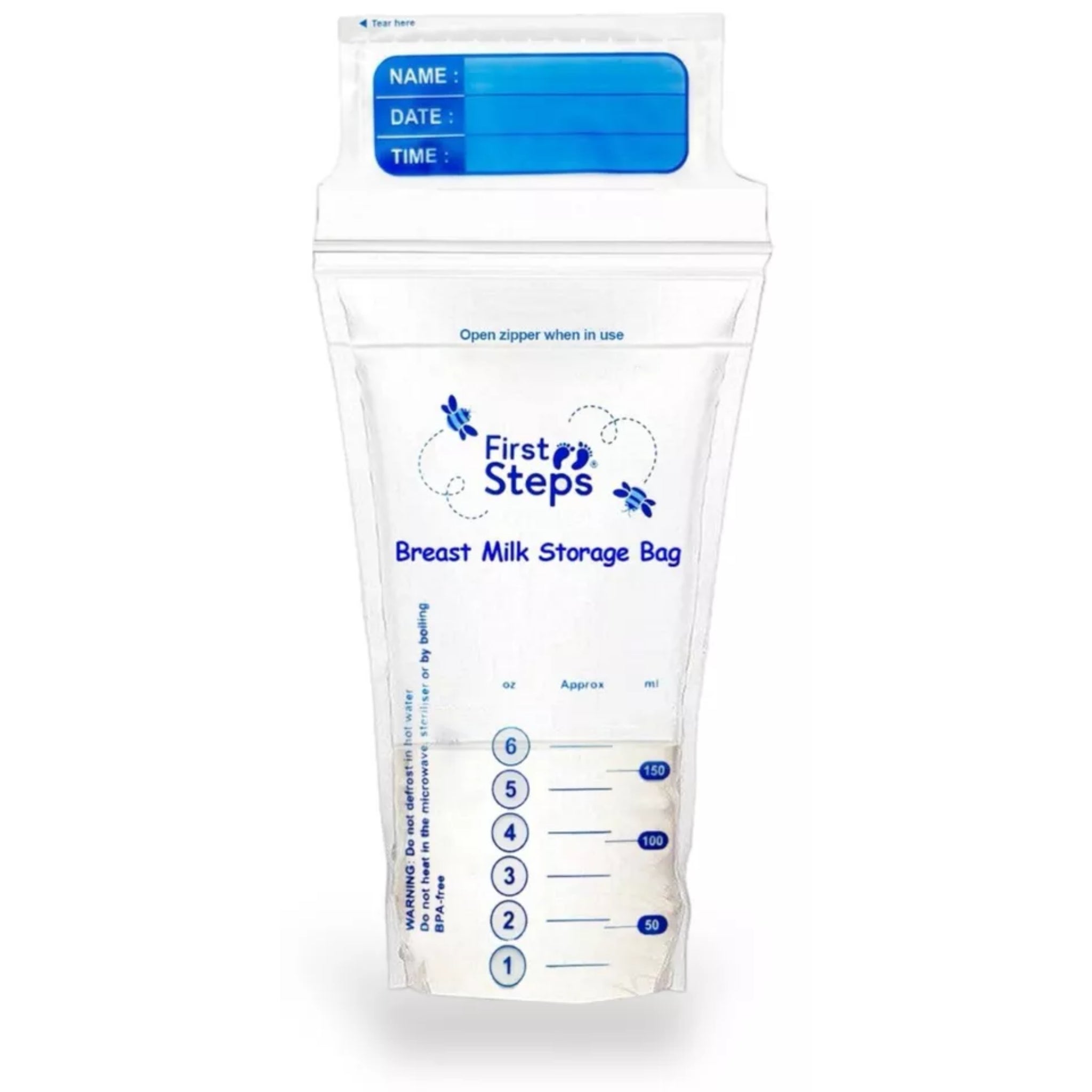 Beclen Harp Pre-Sterilised Breast Milk Storage Bags Easy Seal Milk Storage Container Pouches