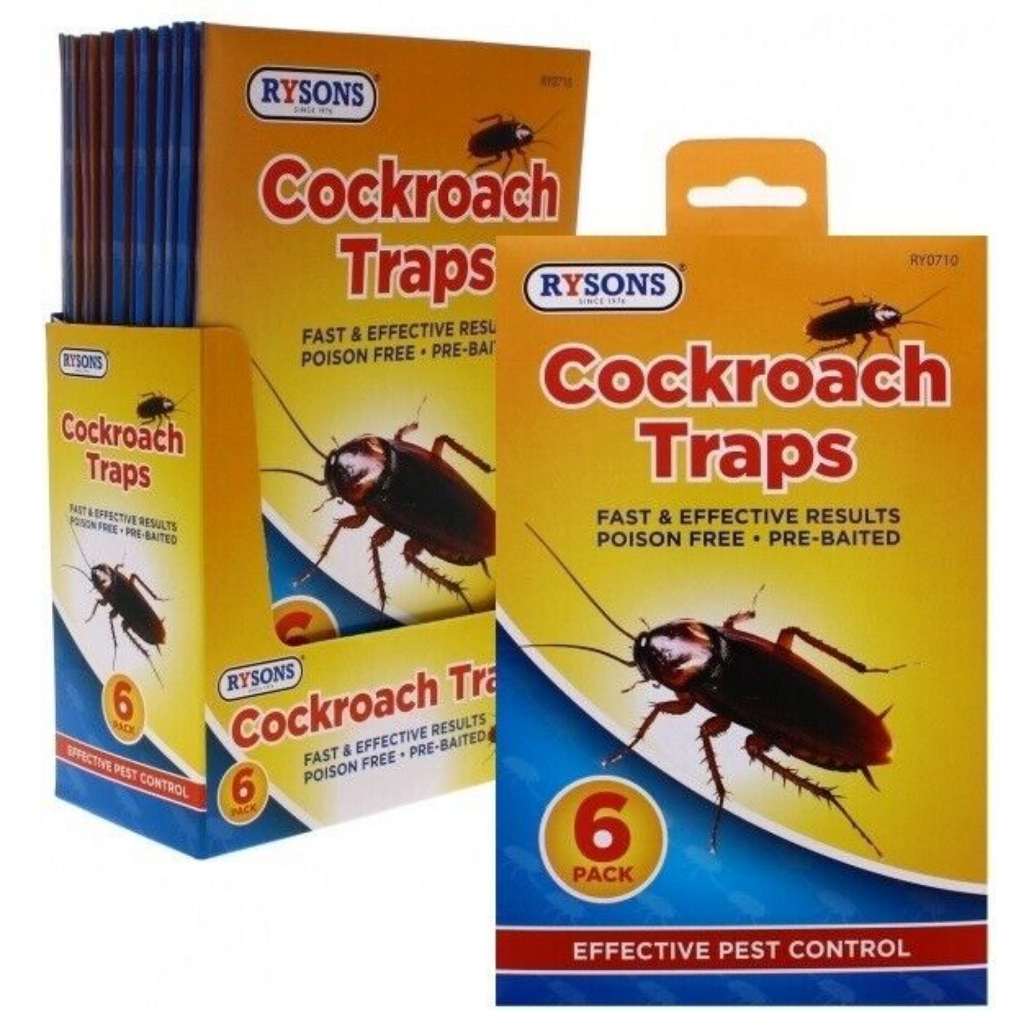 Beclen Harp 12x Premium Glue Traps Sticky Pest Control Extra Strength Cockroach Insects