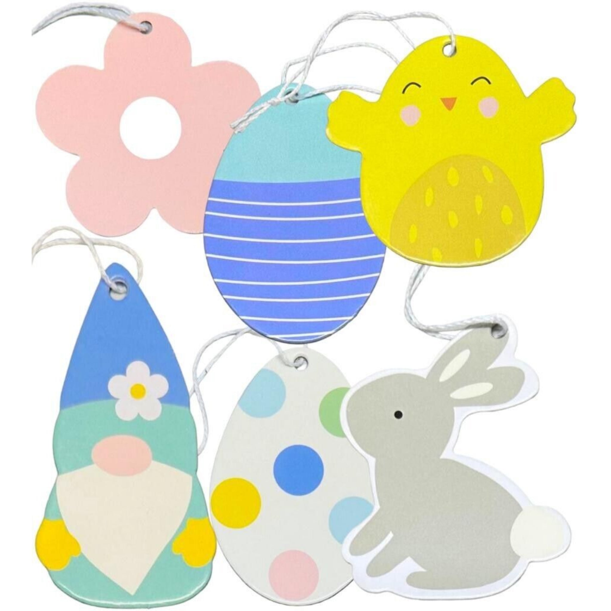 Beclen Harp 🐣EASTER HANGING Bunny Rabbit Egg Chick Bunny Hunt Party Decoration Craft Art🎁