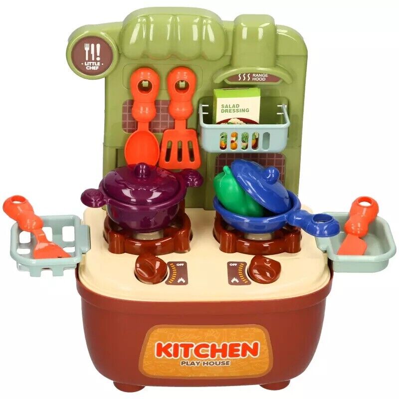 2x MY FIRST KITCHEN COOKING MEDICAL SET PRETEND PLAY COOKWARE PLAY LEARN KIDS