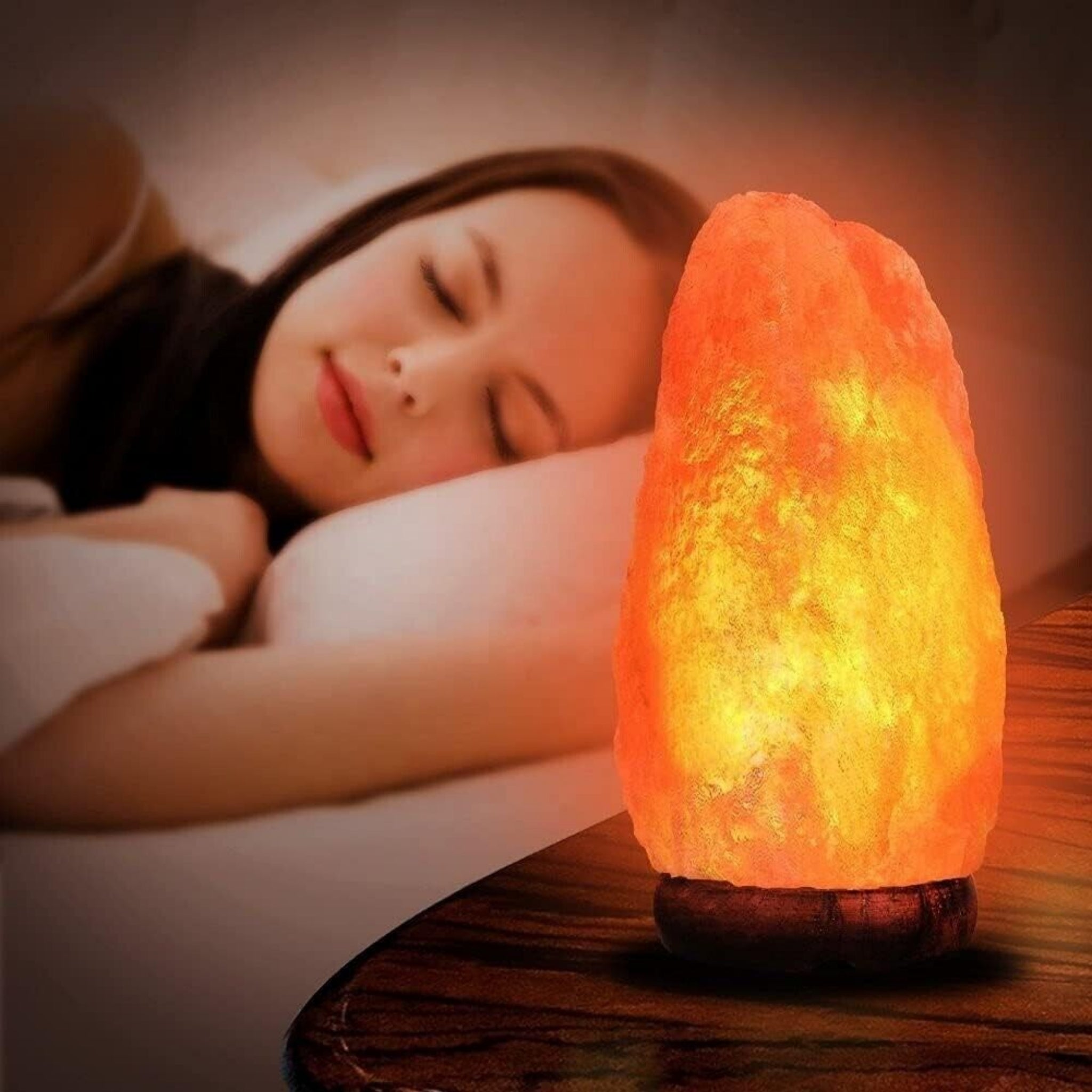 Beclen Harp HIMALAYAN SALT LAMP CRYSTAL PINK ROCK SALT LAMP NATURAL HEALING 100% GENUINE