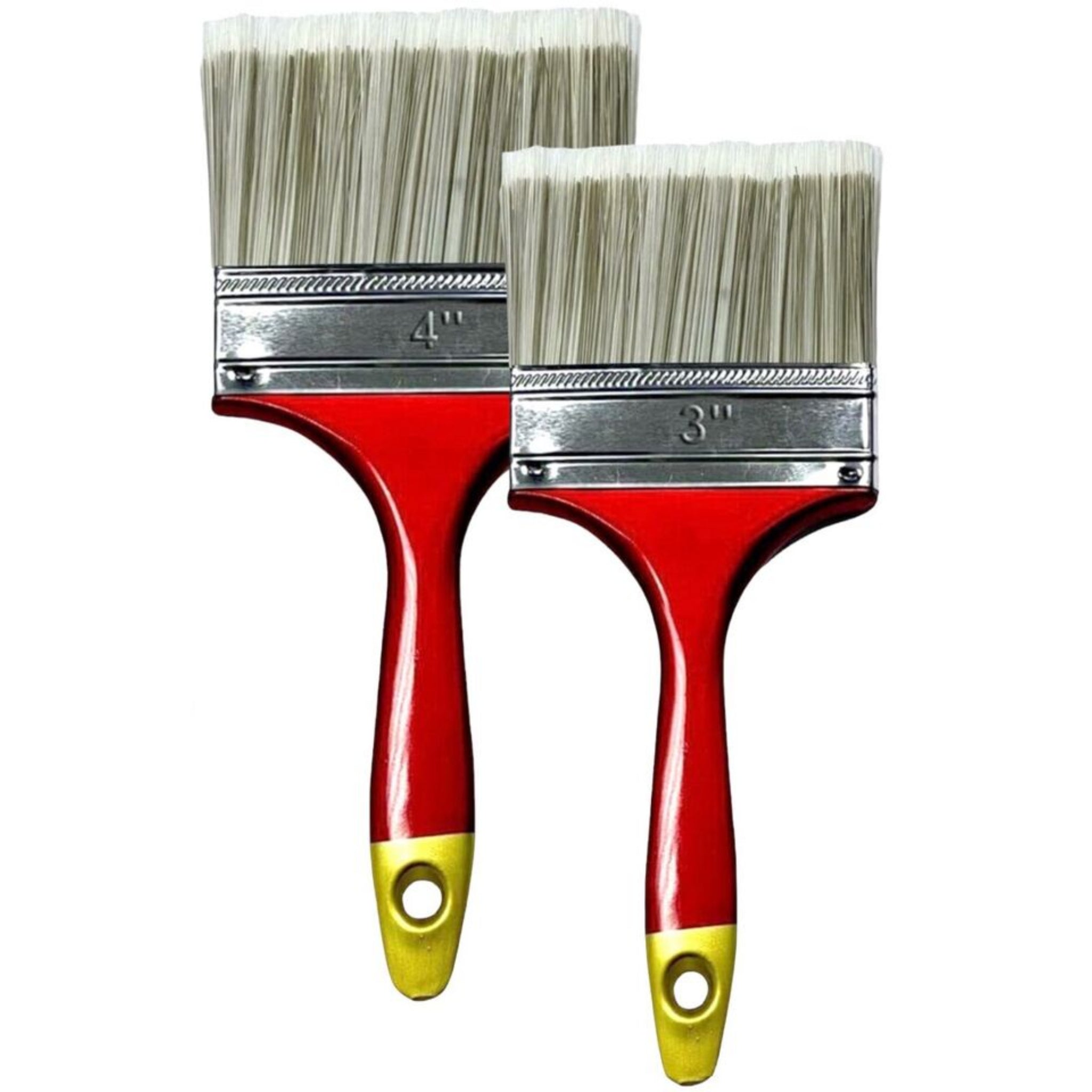 Beclen Harp 3" & 4" Inch Paint Brush Brushes Decorating Diy Wall Fence Home Decks House Wood