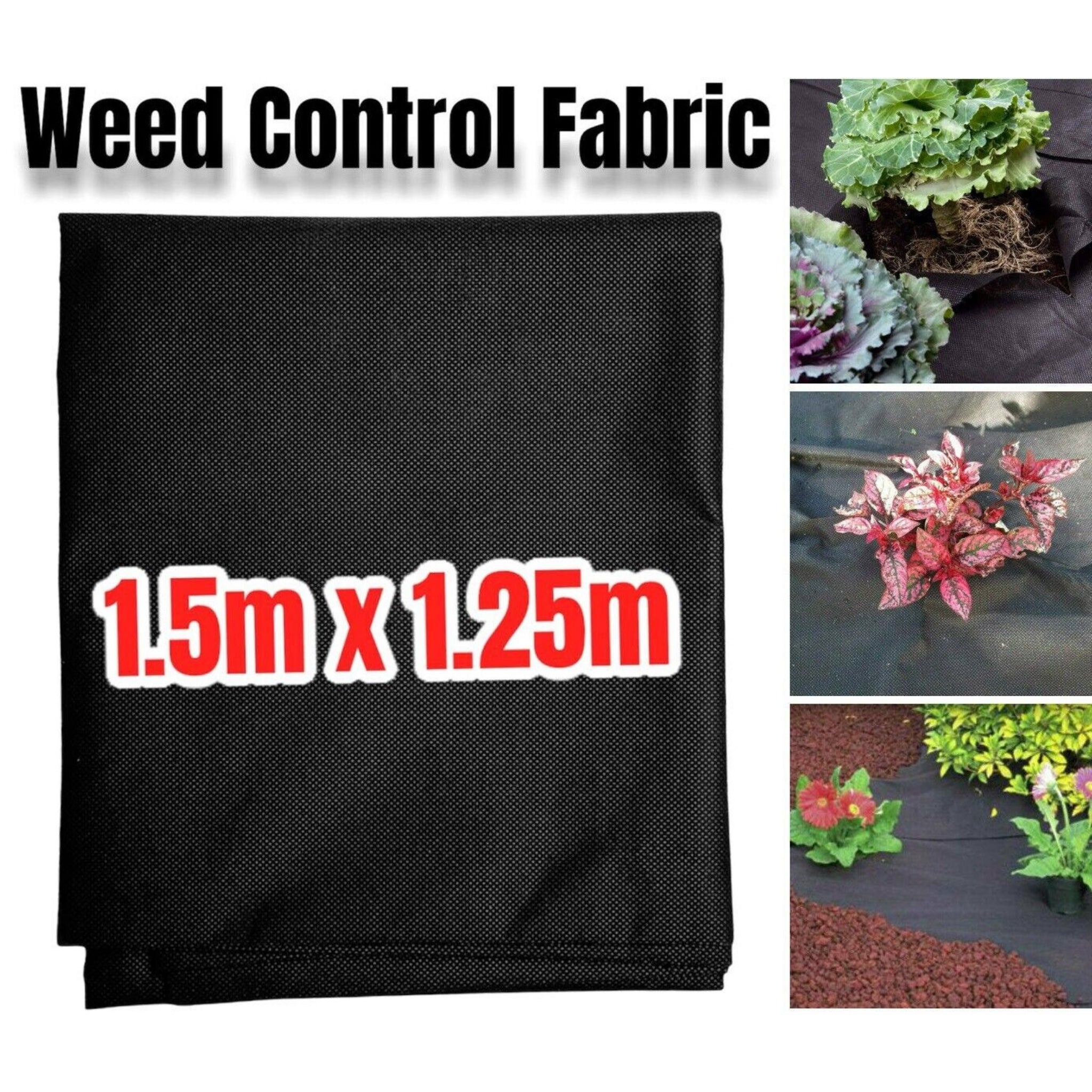 Beclen Harp 1.5m Wide Weed Control Fabric Ground Cover Membrane Garden Landscape