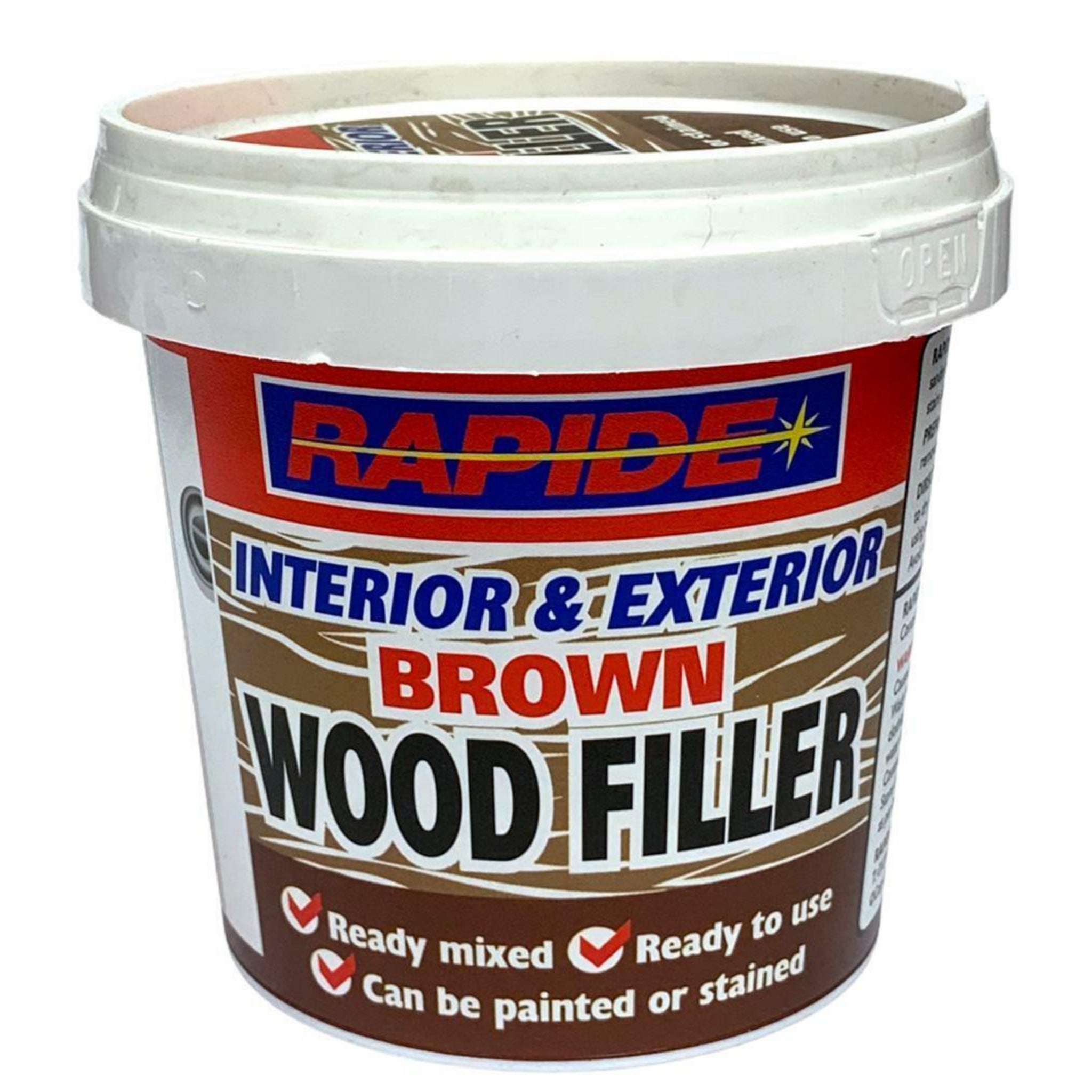 Beclen Harp Pack OF 2 Wood Filler 500g Brown Flexible Ready Mixed Wood Repair Wood fil