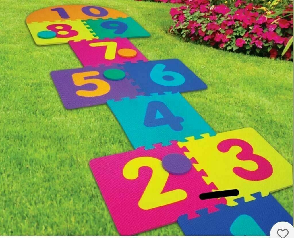 Hopscotch foam hot sale mats