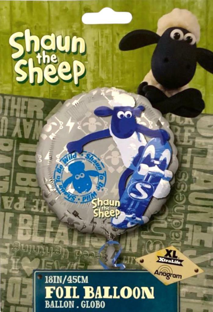 Beclen Harp 2Pcs Fairy / Shaun The Sheep Balloons HELIUM / AIR Celebration Party Kids Foil