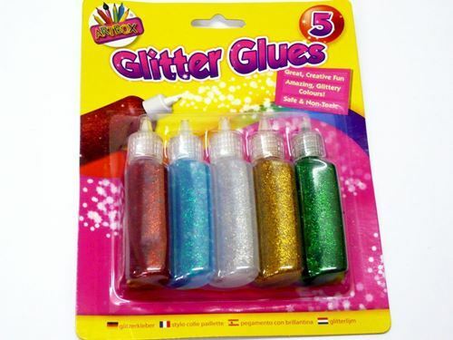 Beclen Harp Glitter Glue Gel Pens Tubes Assorted Sparkly Colours Kids Home Fun DIY Art Craft